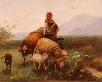 弗雷德裡希 奧托 格伯勒 Shepherdess